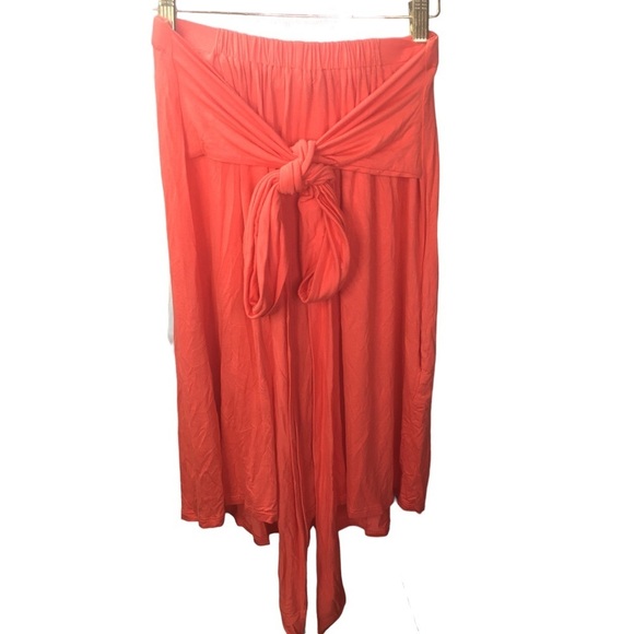 New Free People Beach Redondo Multi Way Romper X-small Coral Pockets - Picture 6 of 7